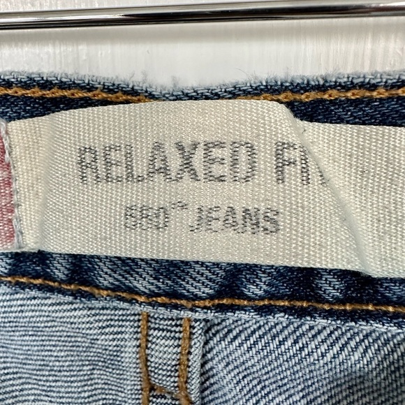 Levi’s 550 High RiseTapered Relaxed Fit Jeans Size 30/34 - Picture 9 of 11